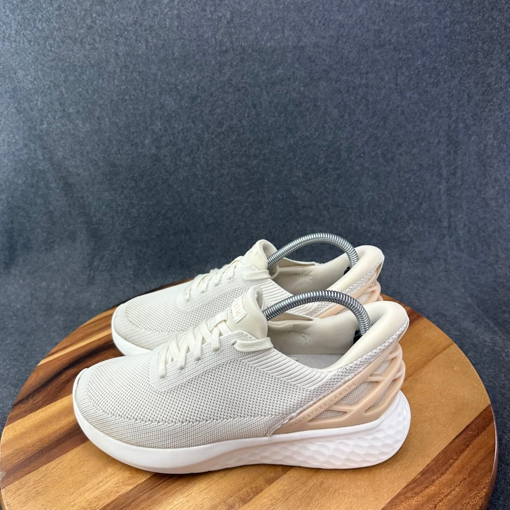 Kizik Athens Hands-free Sneaker Women's Sz 9.5 Wide Off White Creme Mesh Comfort - Picture 6 of 11